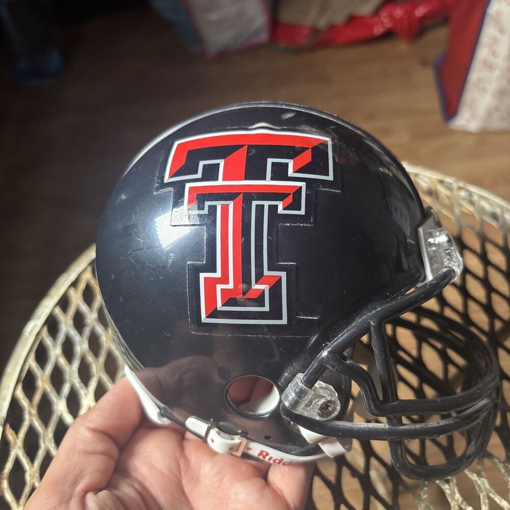 Texas Tech Red Raiders Speed Mini Helmet Riddell NCAA Licensed Brand